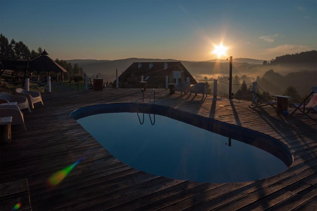 Chata W Bieszczadzie Apartamenty I Domki Z Sauna Bieszczady Полянчик Екстер'єр фото