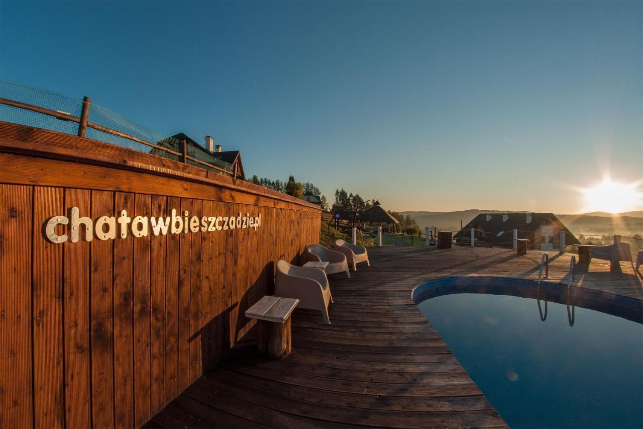 Chata W Bieszczadzie Apartamenty I Domki Z Sauna Bieszczady Полянчик Екстер'єр фото
