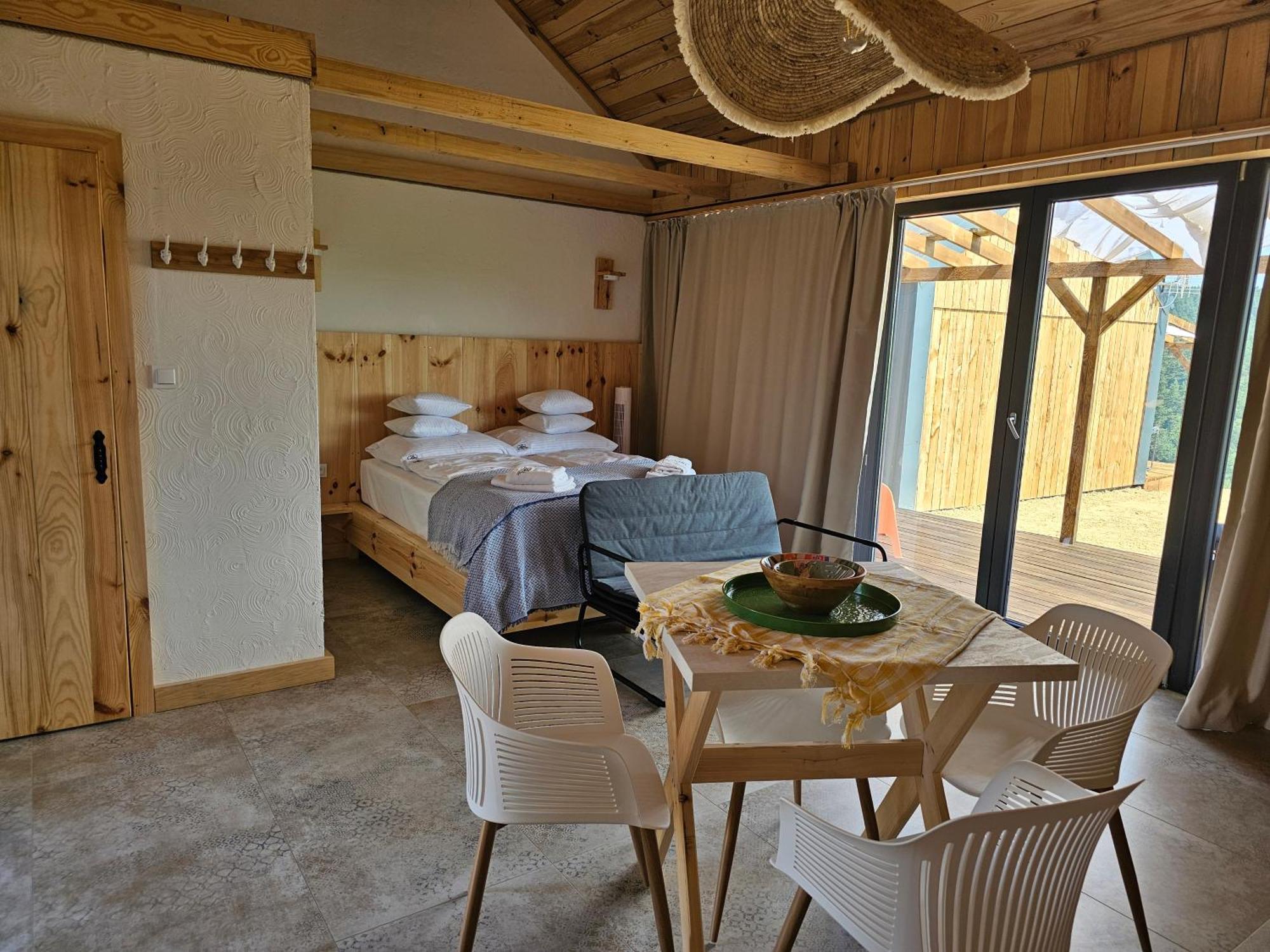Chata W Bieszczadzie Apartamenty I Domki Z Sauna Bieszczady Полянчик Екстер'єр фото