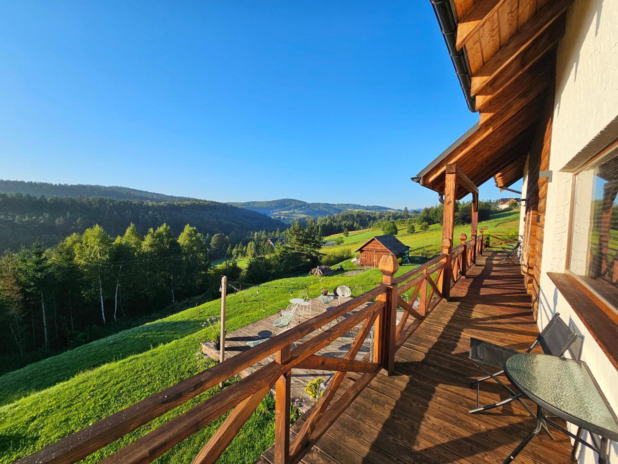Chata W Bieszczadzie Apartamenty I Domki Z Sauna Bieszczady Полянчик Екстер'єр фото