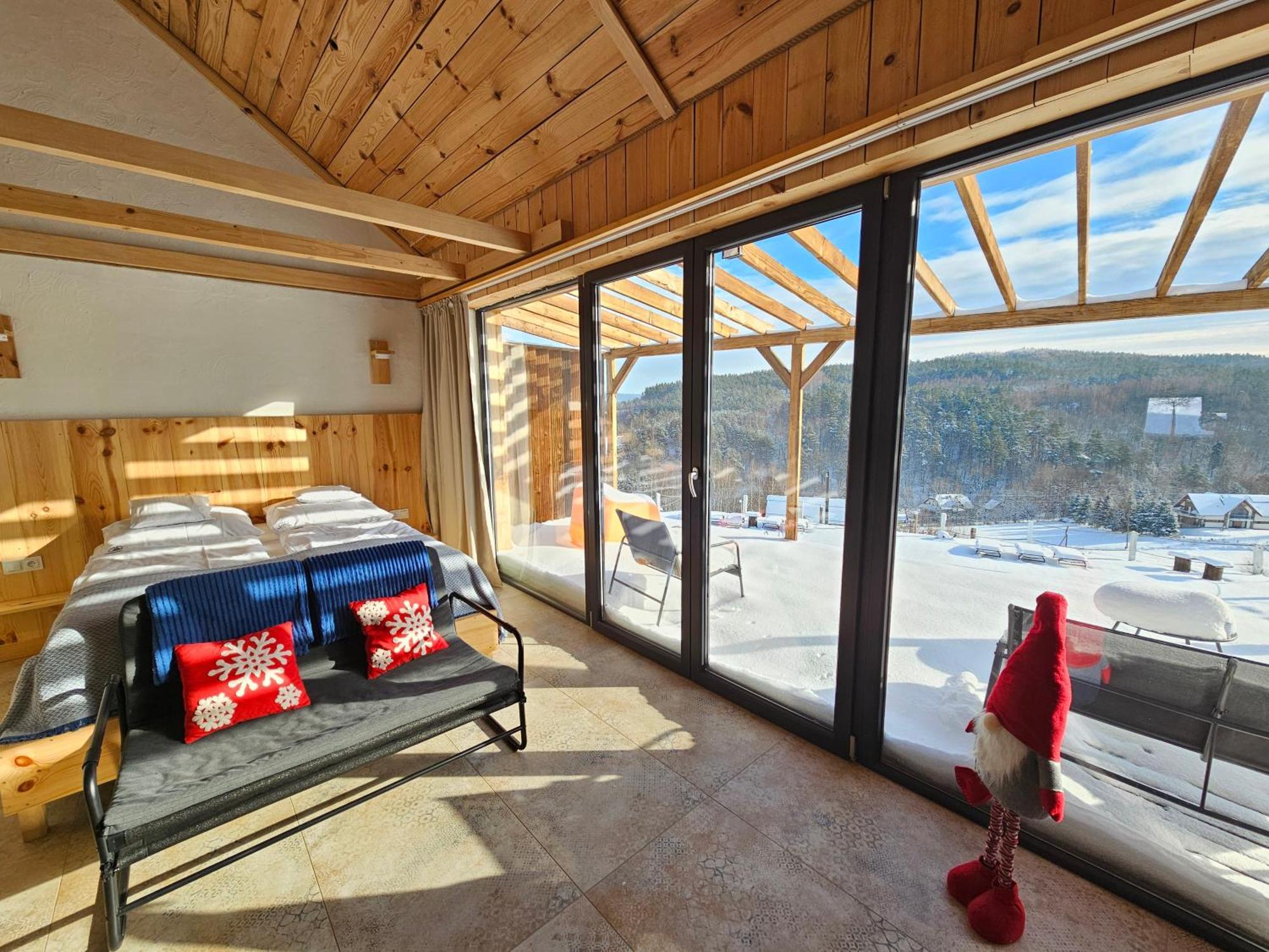 Chata W Bieszczadzie Apartamenty I Domki Z Sauna Bieszczady Полянчик Екстер'єр фото